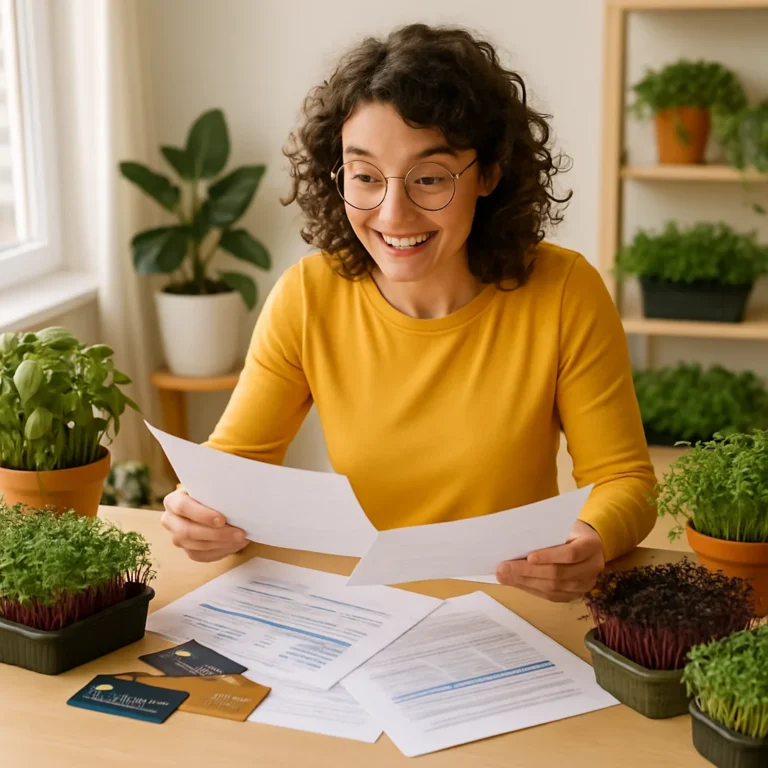 Credit Cards & Bank Financing for Your Home-Based Microgreens Hustle