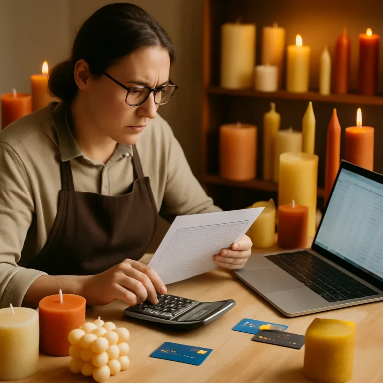 Maximize Your Handmade Candle Side Hustle: Credit Cards and Bank Financing Strategies