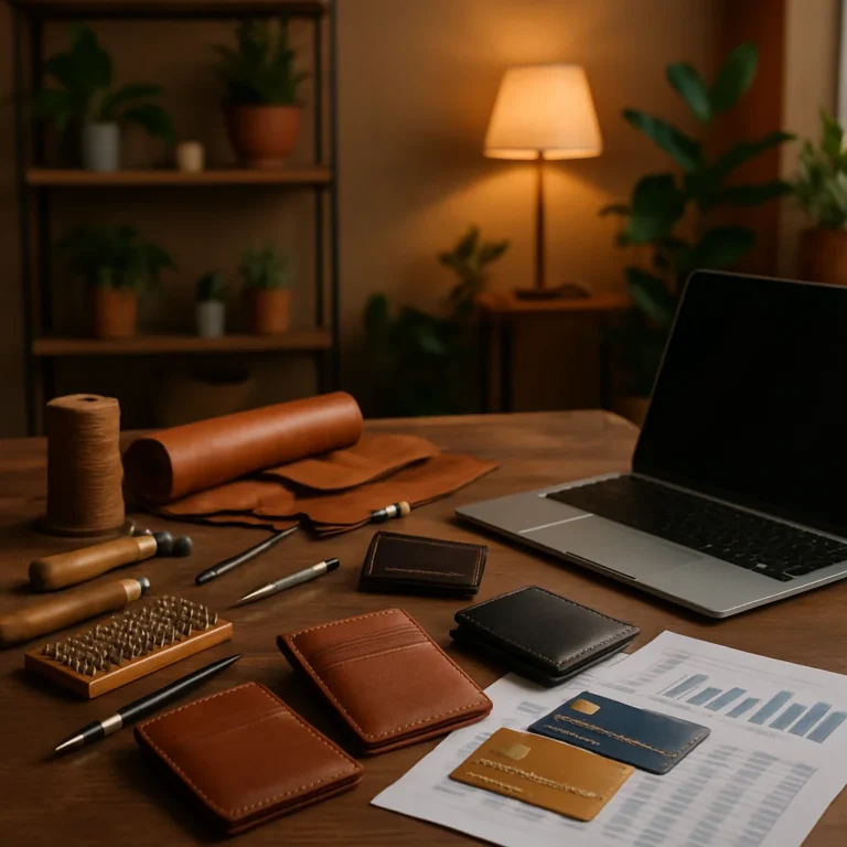Credit Cards and Bank Financing for Your Home-Based Leather Wallet Side Hustle