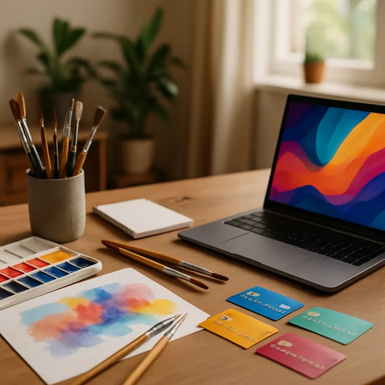 Credit Cards and Bank Financing for Launching Your Art Side Hustle