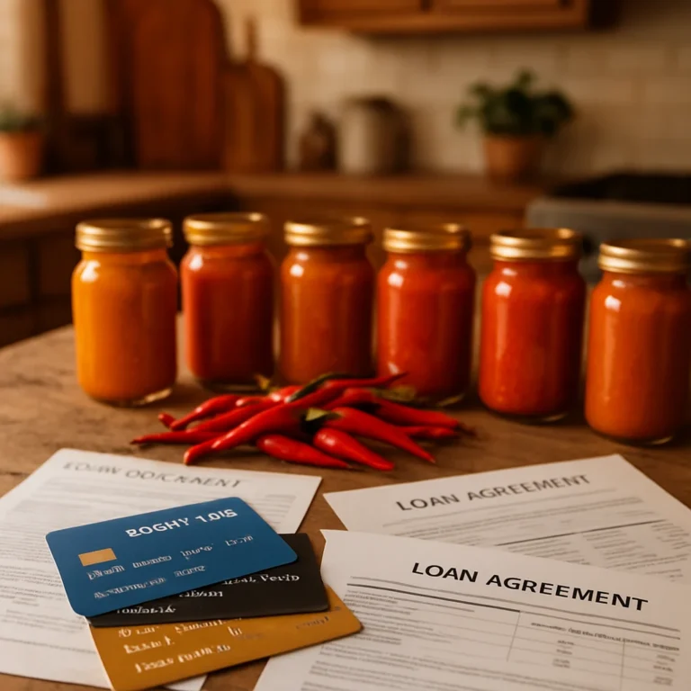 Credit Cards and Bank Financing for Your Home-Based Hot Sauce Business