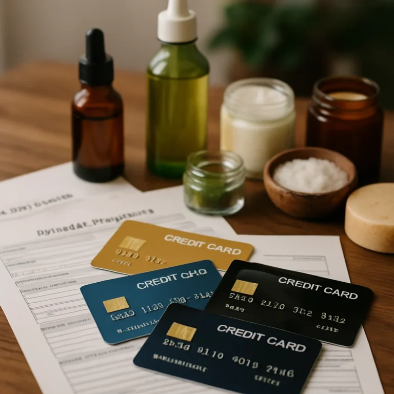 Credit Cards and Bank Financing for Your Home-Based Skincare Side Hustle