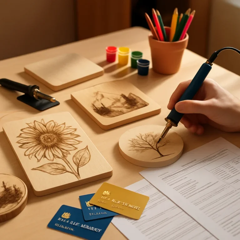 Maximize Rewards and Financing for Your Home-Based Wood Burning Art Business