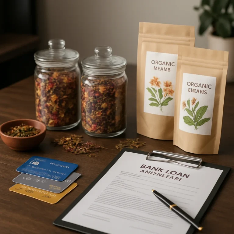 Mastering Credit Cards and Bank Financing for Your Herbal Tea Side Hustle