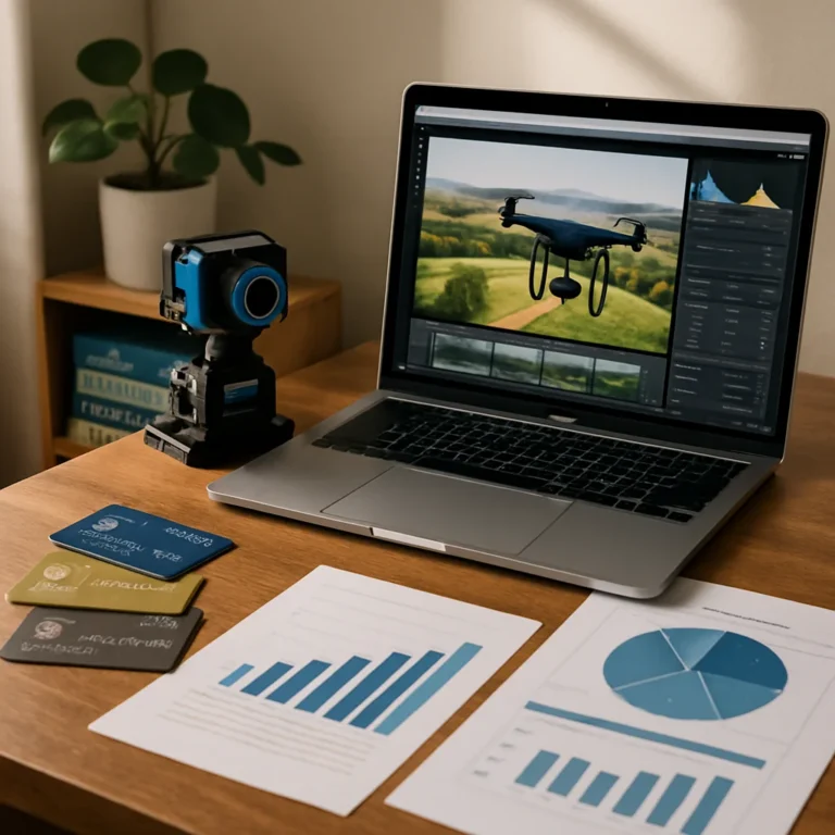 Maximize Your Side Hustle: Credit Cards & Bank Financing for Drone Photography