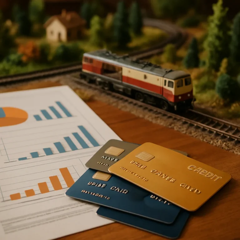Credit Cards and Bank Financing for Your Home-Based Model Train Hustle