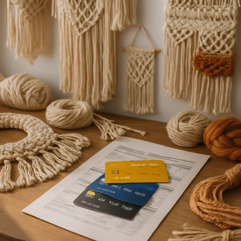 Credit Cards and Bank Financing for Your Home-Based Macrame Side Hustle