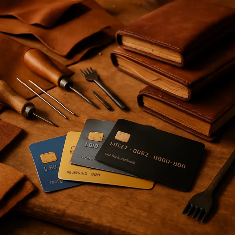 Credit Cards and Bank Financing for Launching Your Home-Based Leather Journal Side Hustle