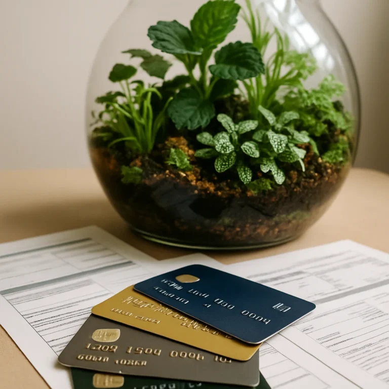 Credit Cards & Bank Financing for Your Home-Based Terrarium Side Hustle