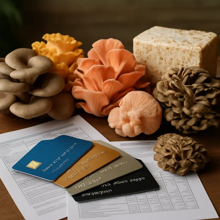 Maximize Rewards: Credit Cards & Bank Financing for Home-Based Mushroom Cultivation