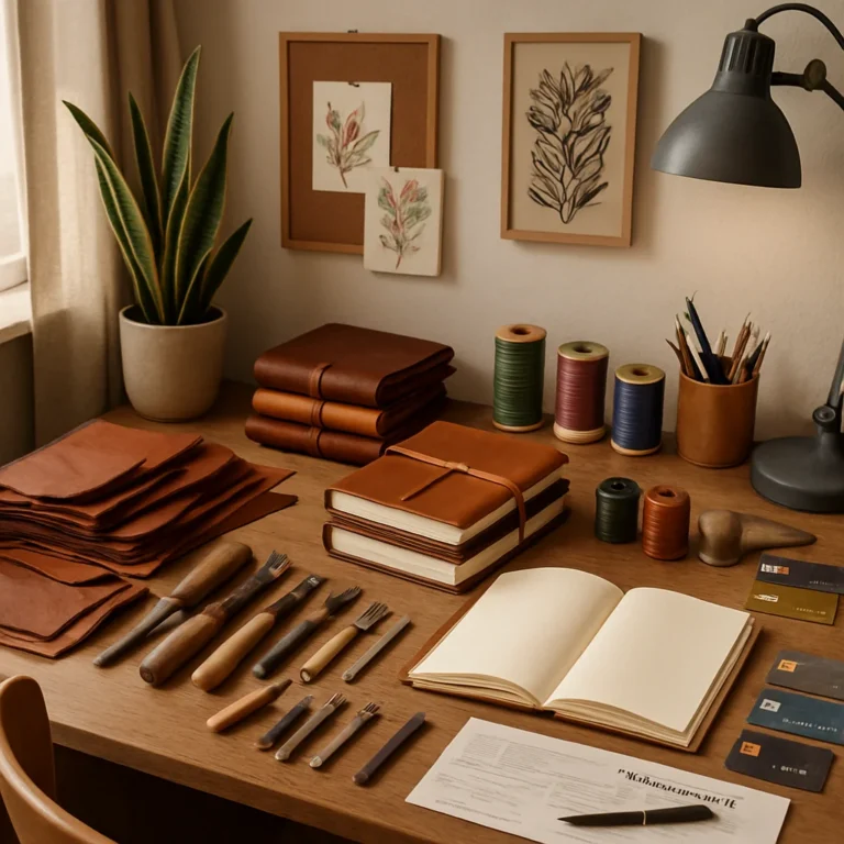 Credit Cards and Bank Financing for Your Custom Leather Journal Side Hustle