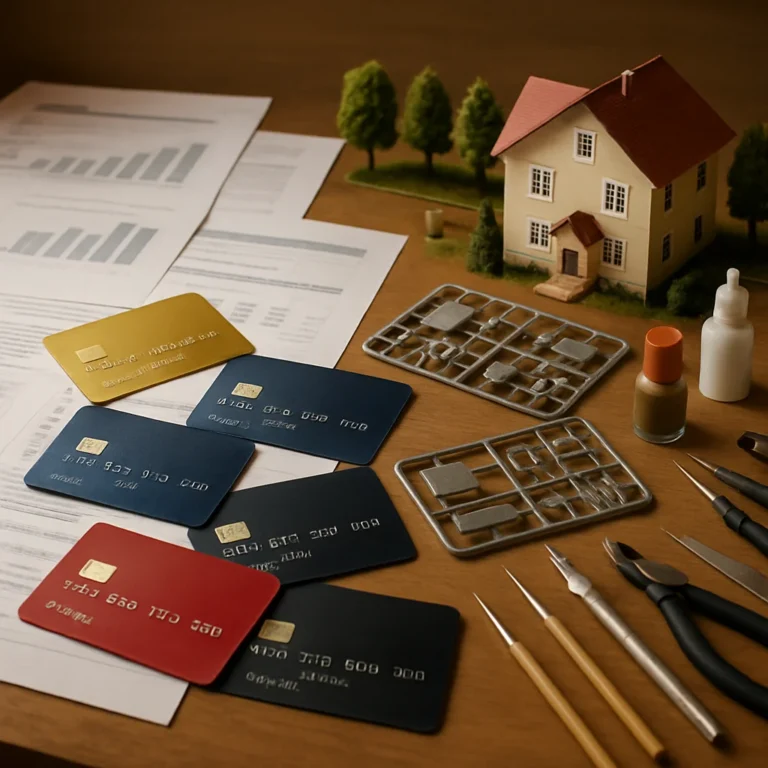 Maximize Rewards with Credit Cards for Your Home-Based Miniature Model Business